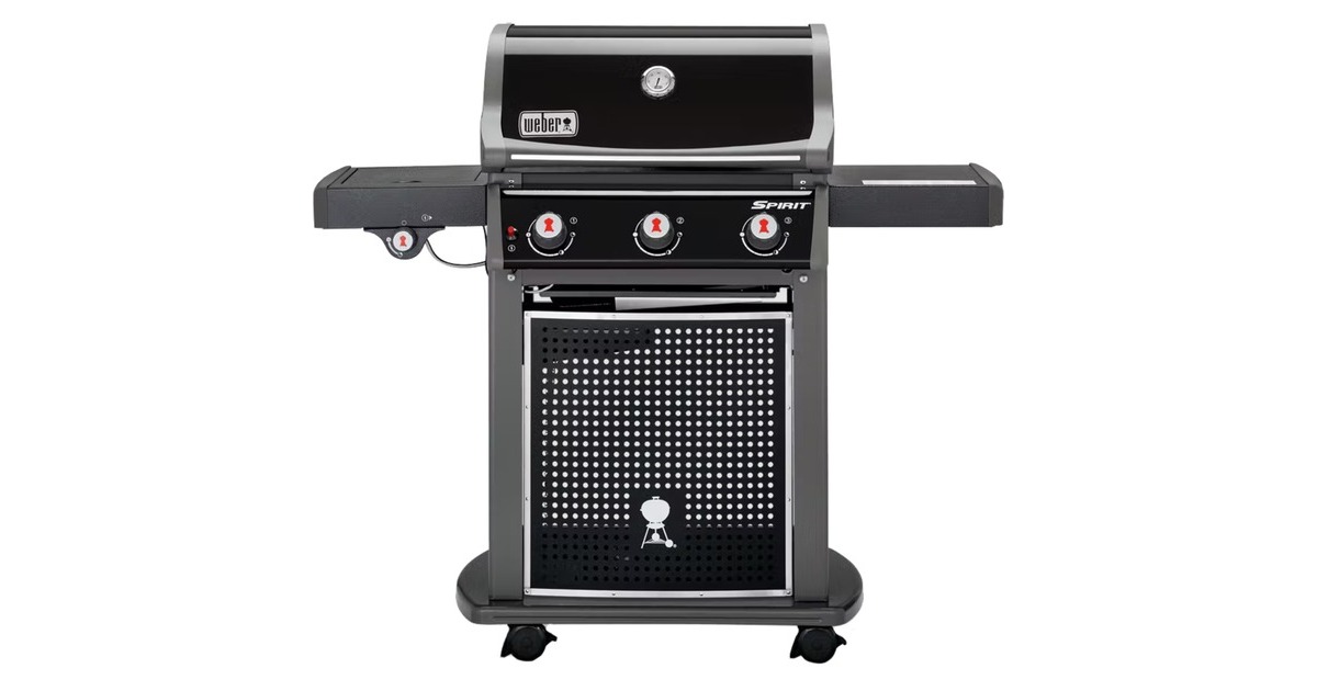 WeberSpirit Classic E-320 gasbarbecue  (Zwart)