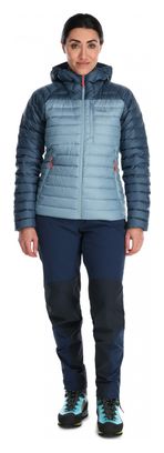 Doudoune Femme RAB Microlight Alpine Bleu Clair
