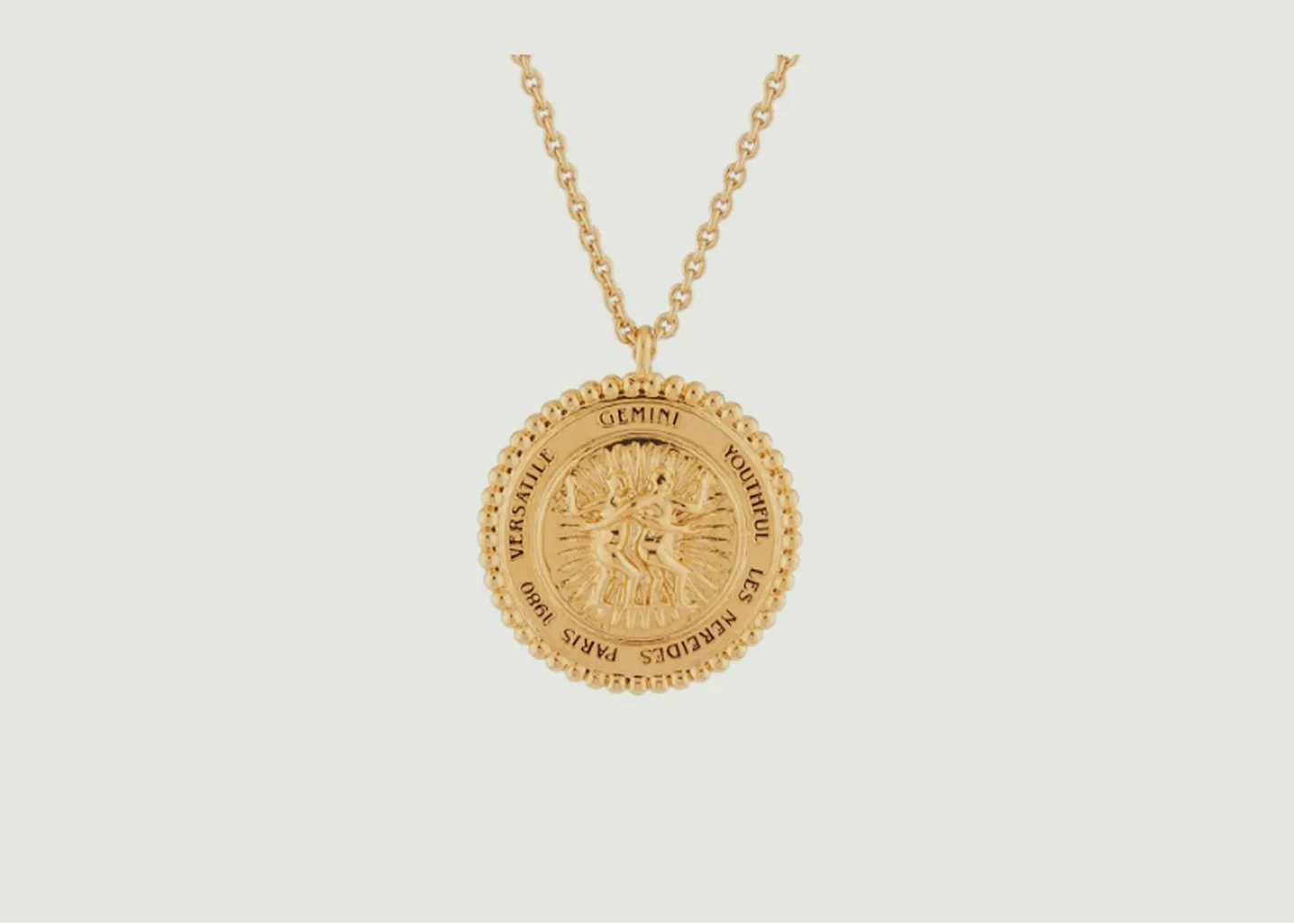 Collier signe astrologique Gémeaux Les Néréides