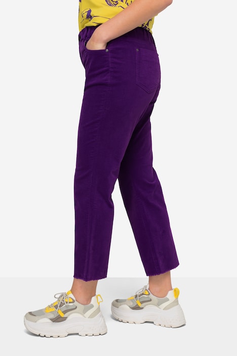 7/8 Cordhose, Gummizug