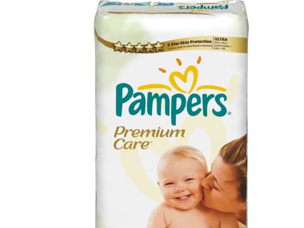 Pampers Premium Care, 7 kg, 18 kg, Hvit, 9 måned(er), 12 måned(er), 52 stykker