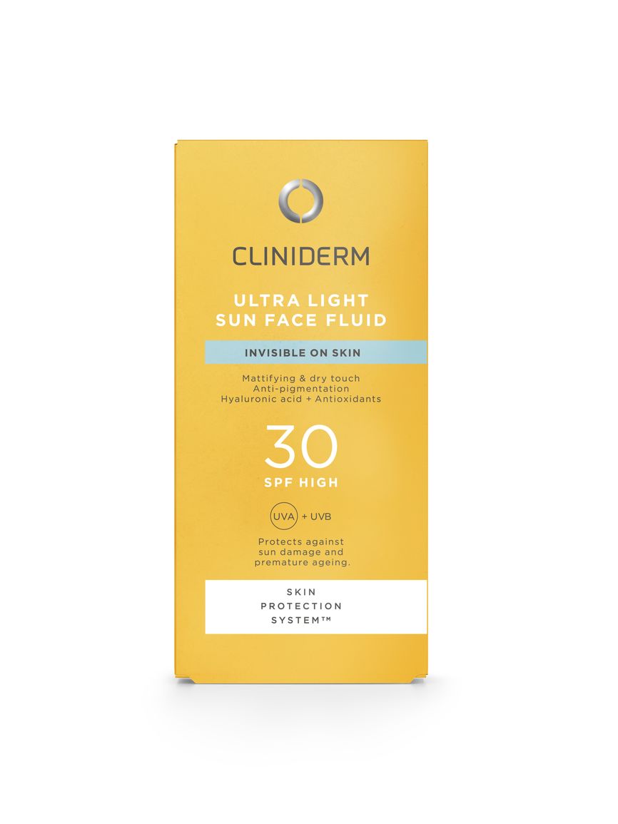 Cliniderm Sun Ultra Light Face Fluid SPF30 40 ml