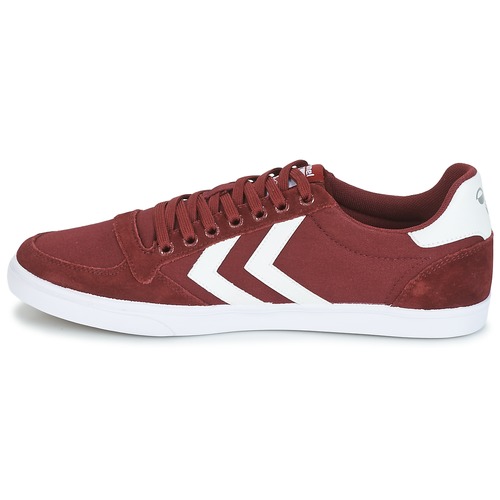 hummel - SLIMMER STADIL LOW - Bordeaux