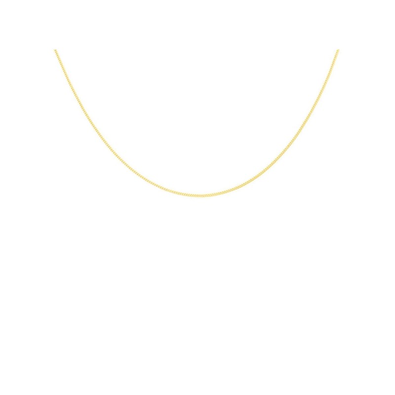 Collier / Chaine Or Jaune  Maille Gourmette - Femme