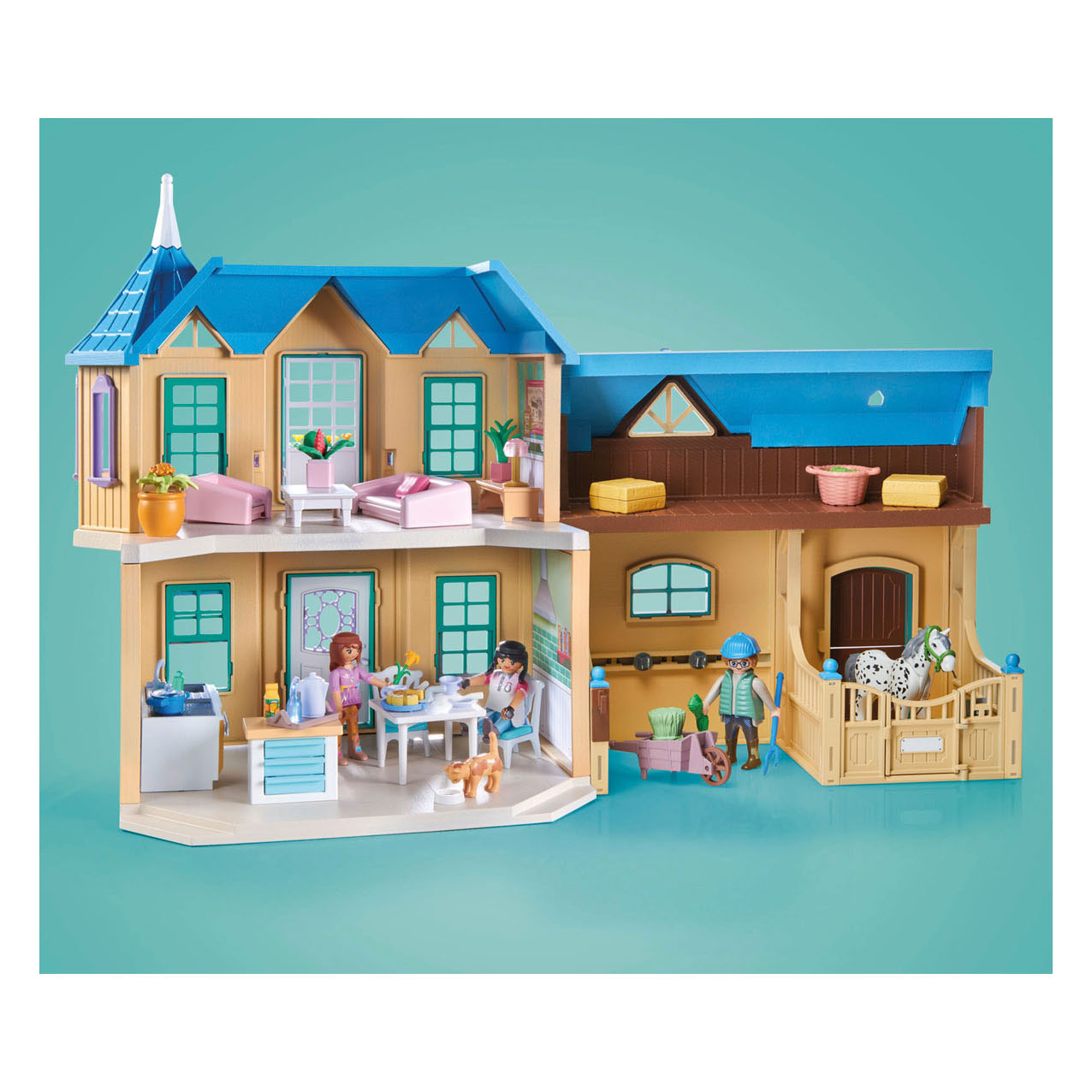 Playmobil Horses of Waterfall Waterfall Ranch - 71351