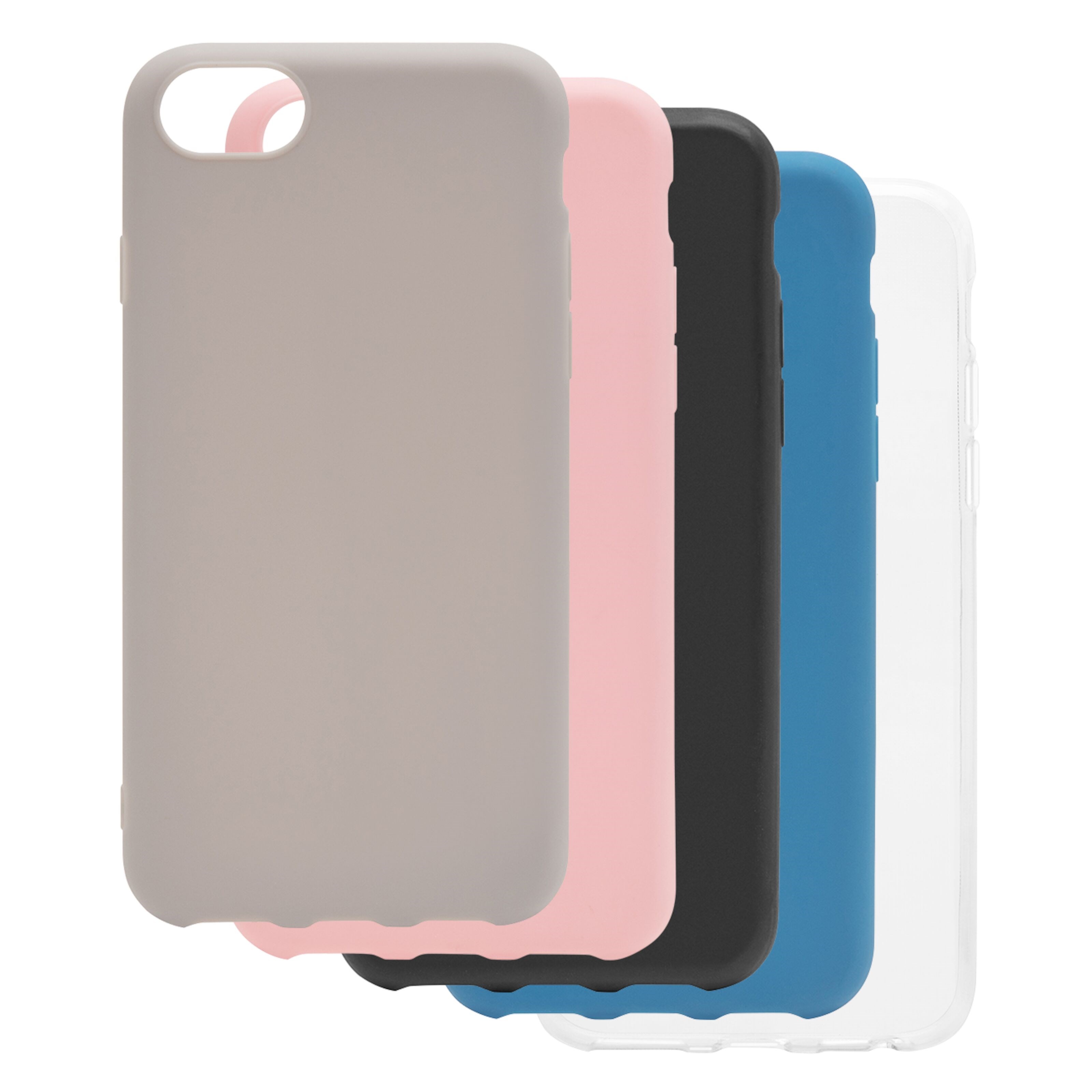 Linocell Second skin 2.0 Mobildeksel for iPhone 6, 6s, 7, 8 og SE (2020/2022) Transparent