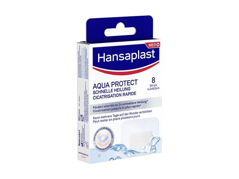 Hansaplast Wundpflaster Schnelle Heilung 8 Stück Feuchte Wundheilung