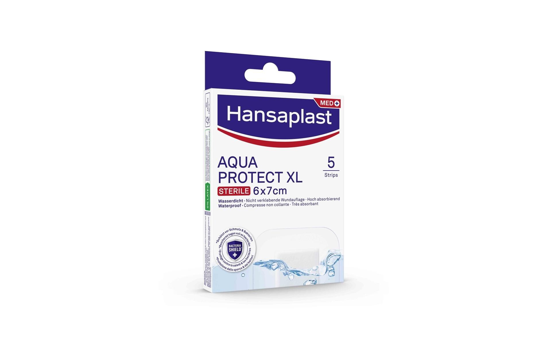 Wundpflaster Aqua Protect XL 5 StückSterile Wundpflaster