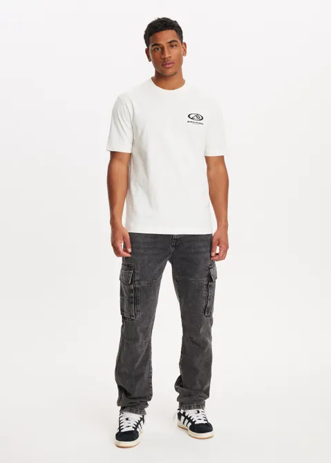 T-shirt met print poseidon off-white (WIT.O)