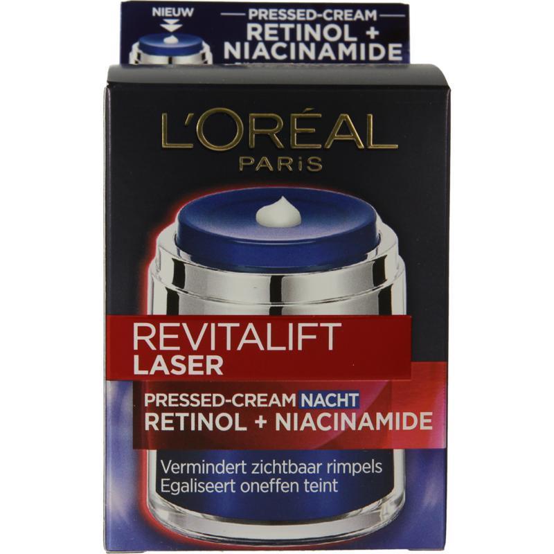 L'Oréal Paris Revitalift laser pressed-cream nachtcreme 50ML