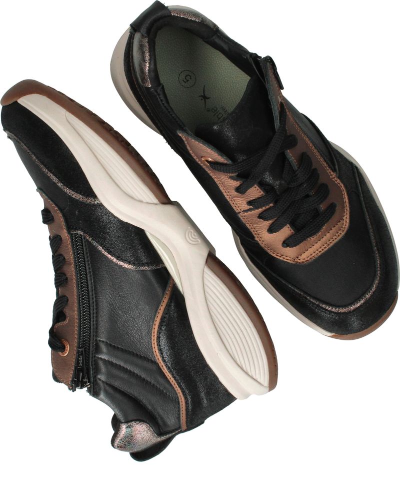 Xsensible SWX16 Stretchwalker Veterboots Zwart Dames