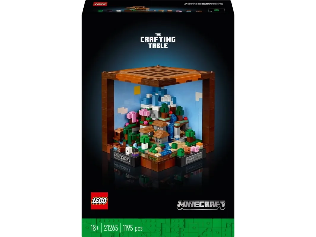 LEGO Minecraft 21265 Craftingbordet