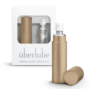 Uberlube Hervulbaar Glijmiddel Goud 15ML
