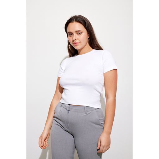 Envii Enally Crop T-shirt, Bright White, L