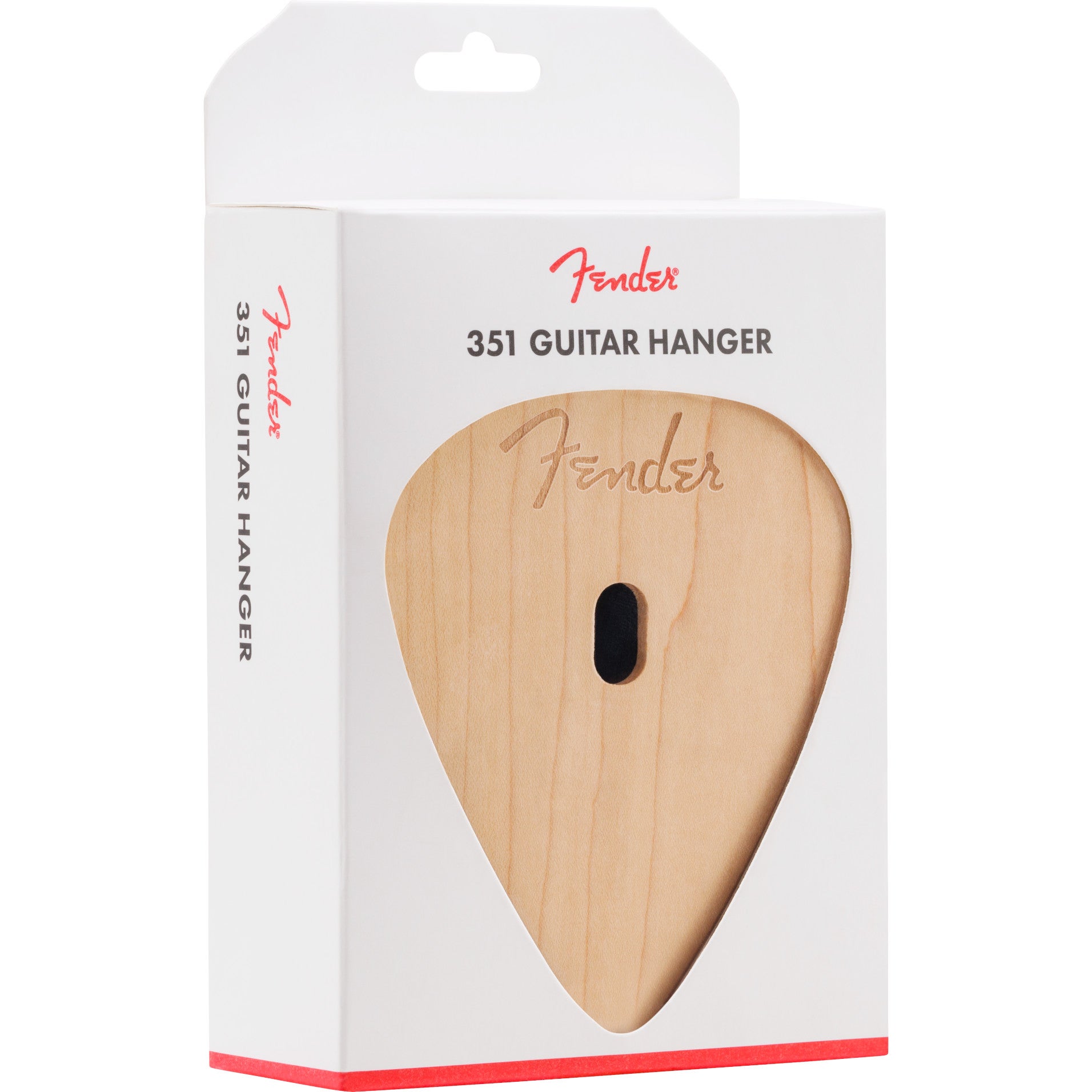 Fender 351 Guitar Wall Hanger Maple universele muurbeugel voor gitaar