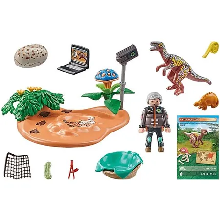 PLAYMOBIL® 71526 Dinos - Stegosaurusnest mit Eierdieb