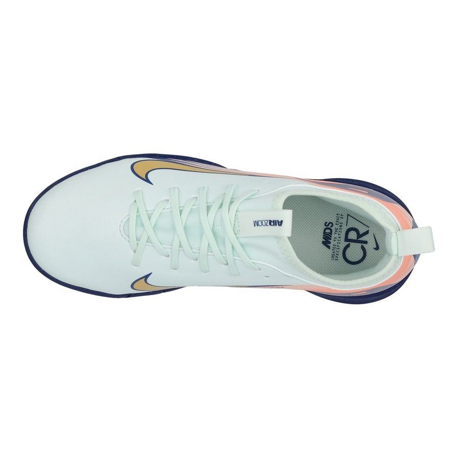 Nike Air Zoom Mercurial Vapor 16 Academy IC Dream Speed 9 - Vert/Doré Enfant