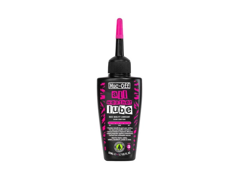 Muc-Off Kettenöl All Weather Lube 50 ml Synthetisches Hochleistungsschmiermittel