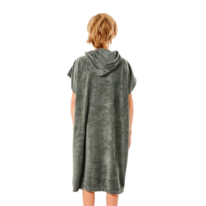 V PONCHO RIP CURL ENFANT DARK OLIVE TU