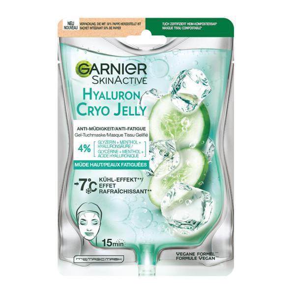 Garnier SkinActive Cryo Jelly Anti-Vermoeidheid Gezichtsmasker met Hyaluronzuur 1 Stuk