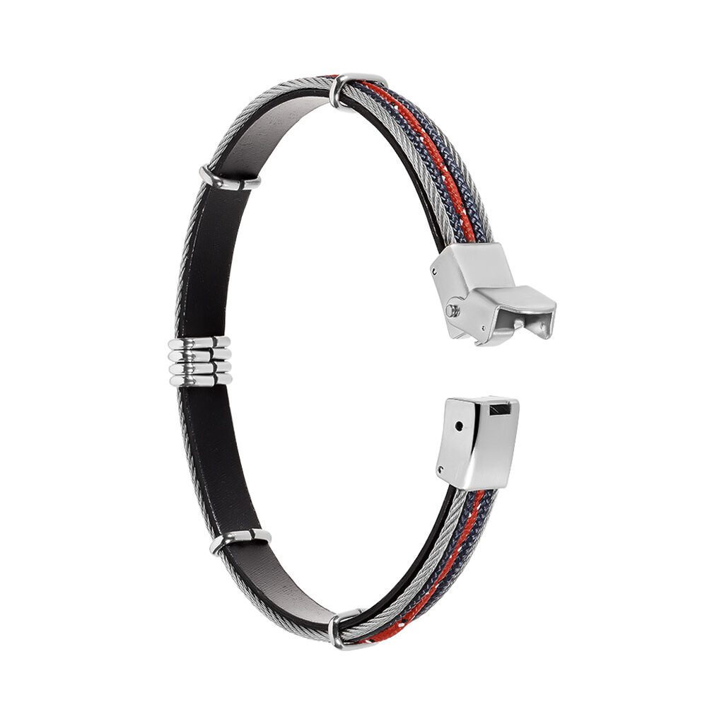 Bracelet Erick Acier Blanc
