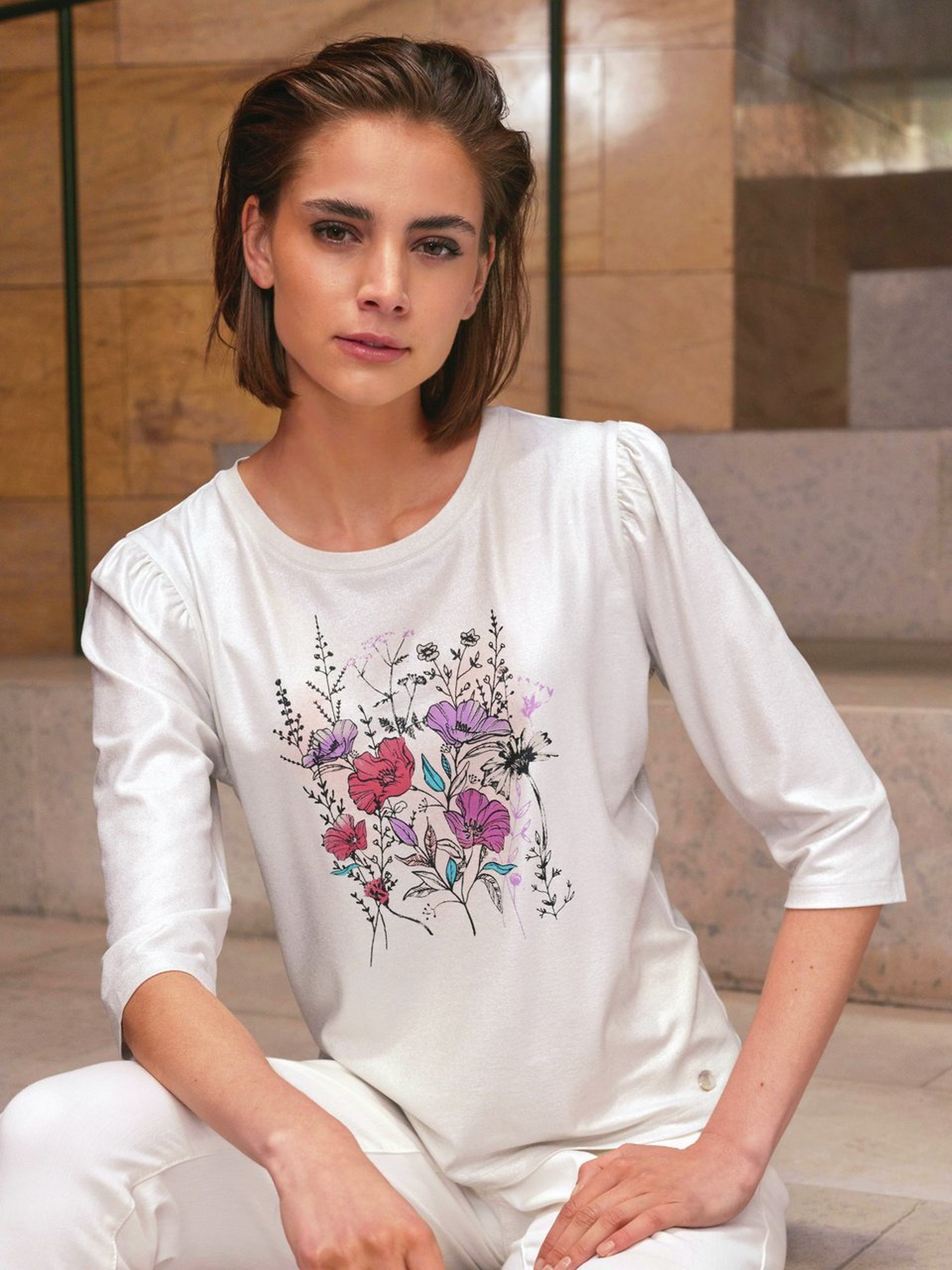 Shirt mit 3/4-Arm