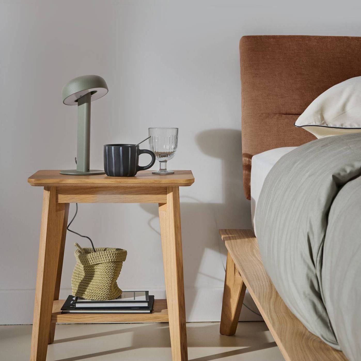 by fonQ Norre Bedframe 140 x 200 cm - Terra