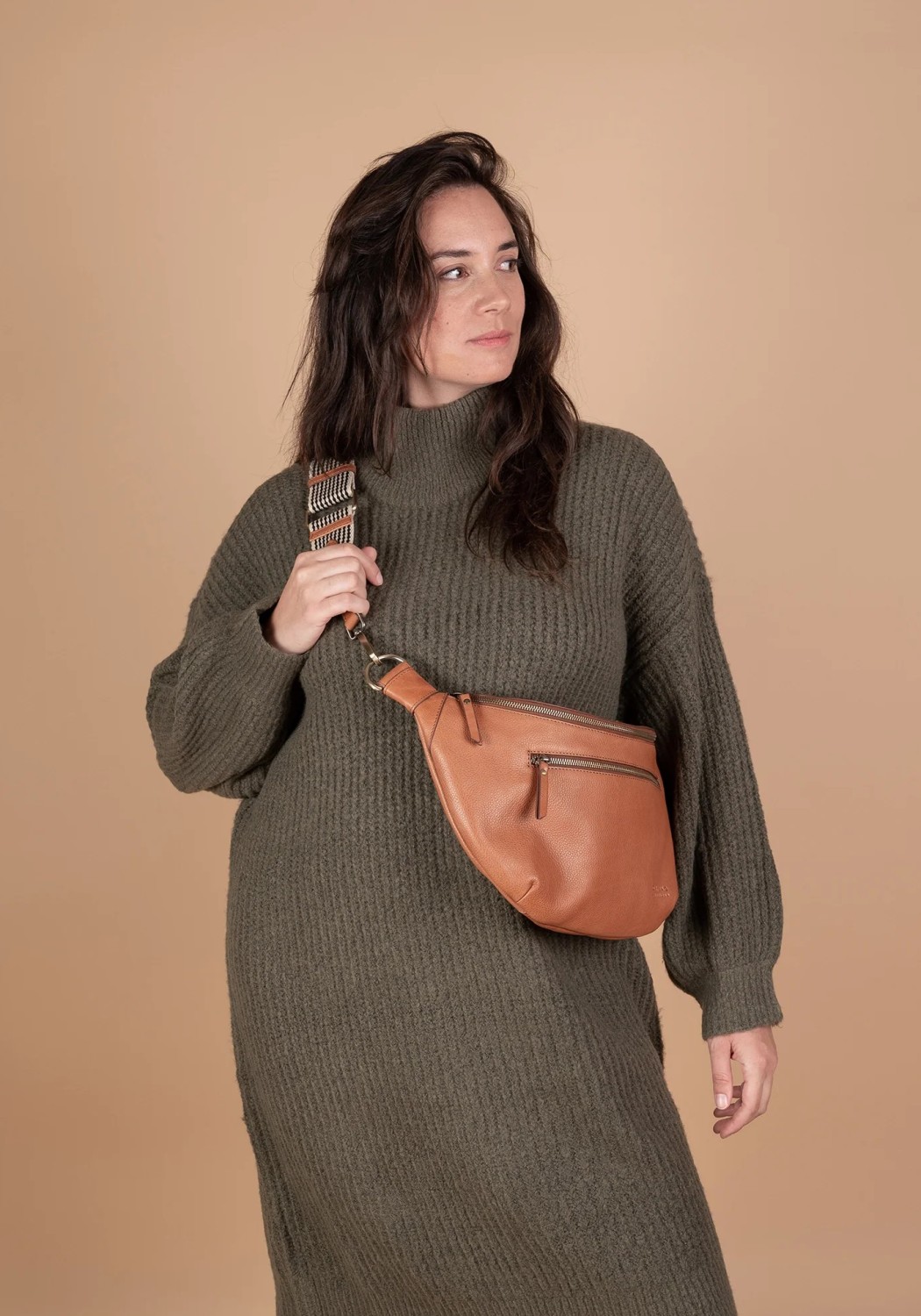 O My Bag Handtasche O My Bag Luna Bag Eco Midnight Black