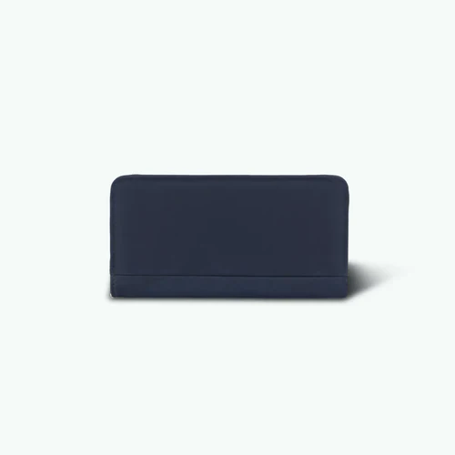 Portefeuille Large Nara bleu marine