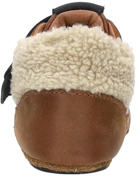 Keq Jongens Baby schoentjes cognac