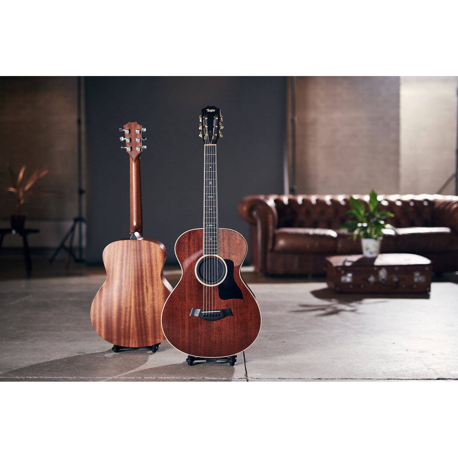 Standley TST click-on statief voor akoestische gitaar