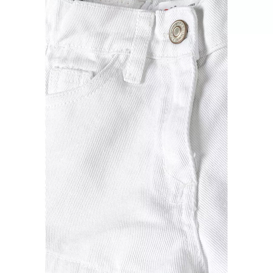 MINOTI Jeansshorts Denim-Weiß