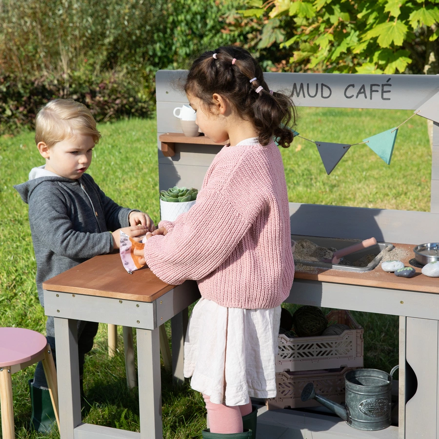MUDDY BUDDY® Matschküche Mud Café, warmgrau