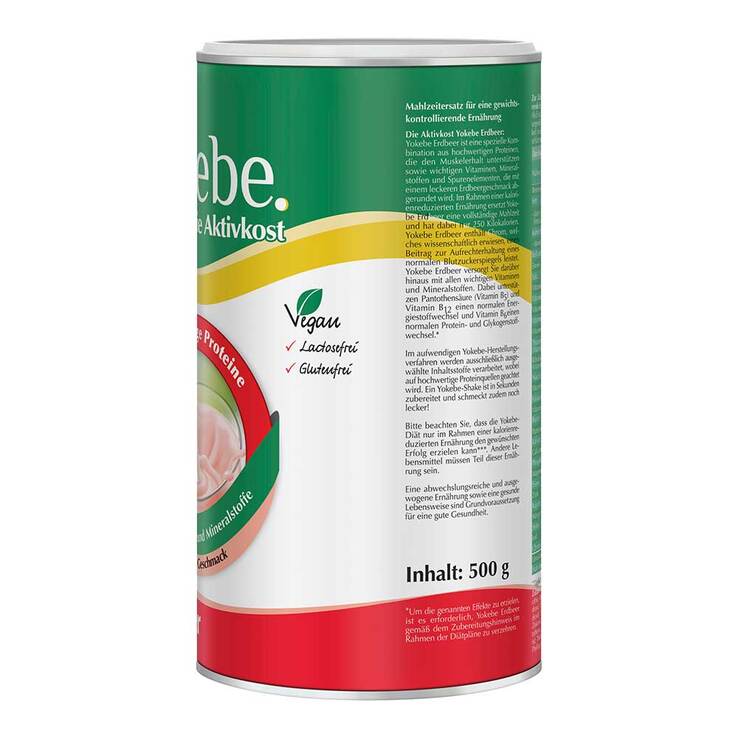 Yokebe Erdbeer NF2024 Pulver DE, 500 g