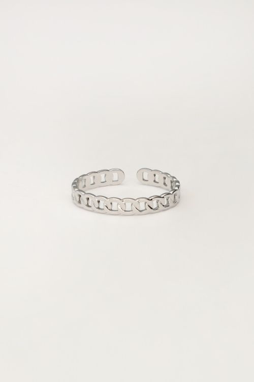 Ring platte schakels