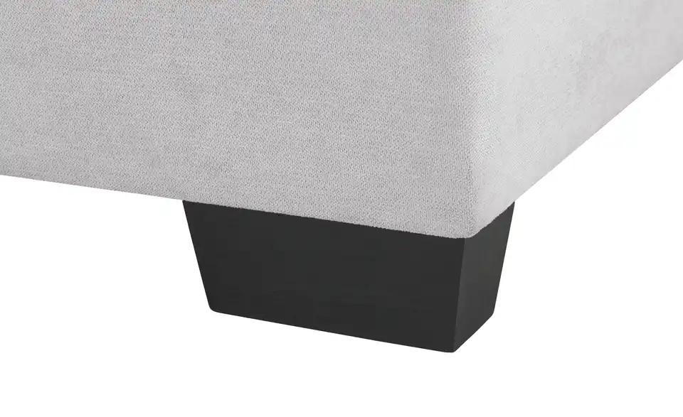 Ecksofa Krissy Grau, Silbergrau links