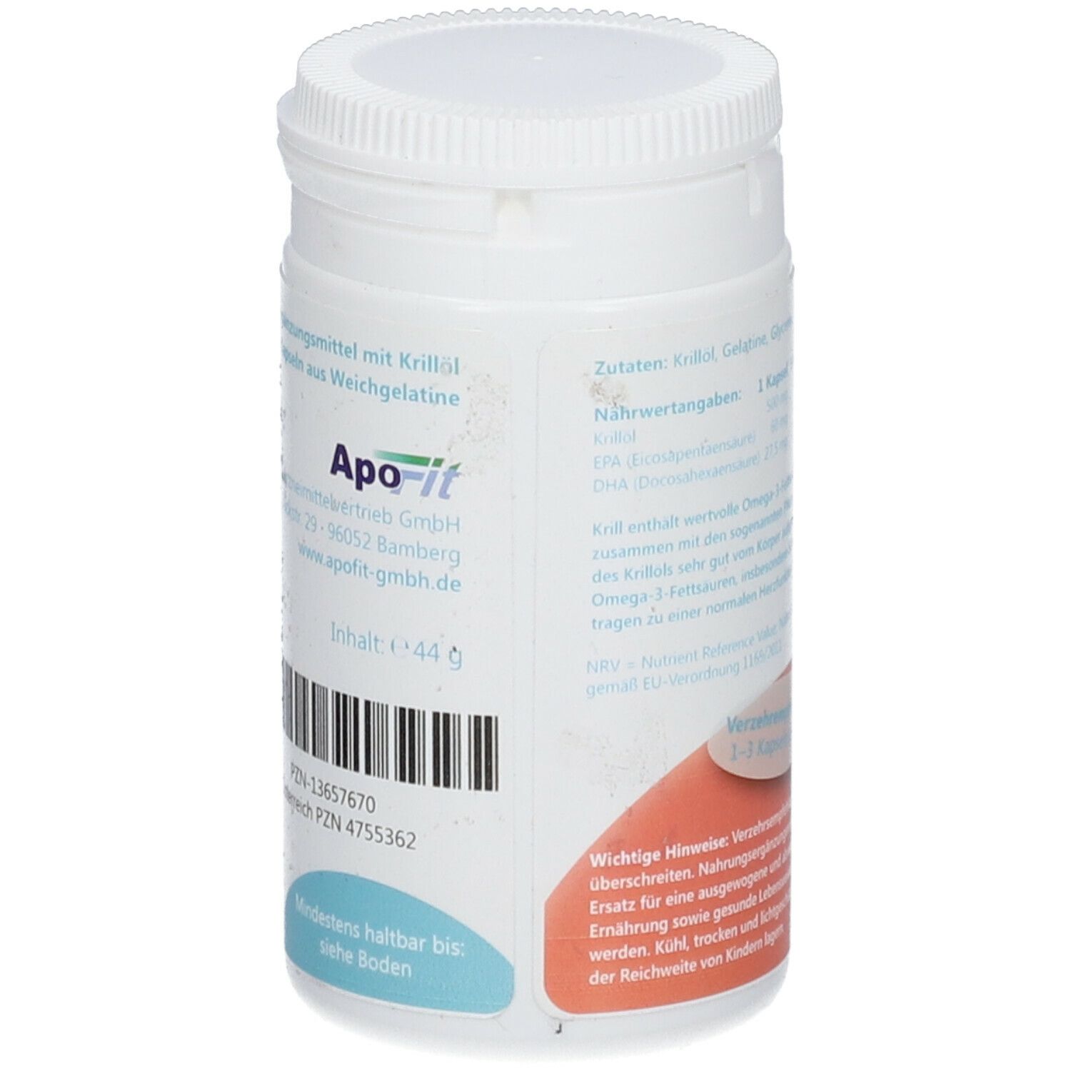 MediFit Krillöl 500 mg Omega-3 Forte Kapseln