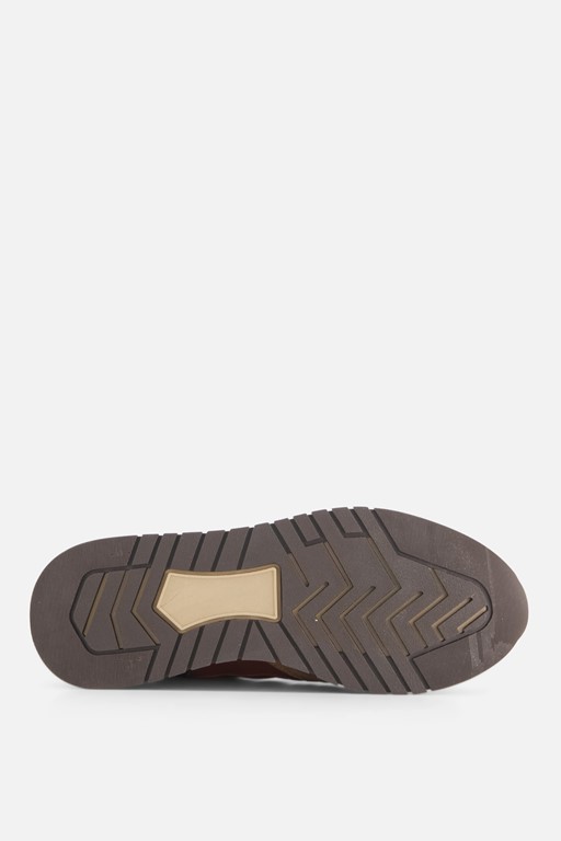 Ambitious Temple Sneakers cognac Leer