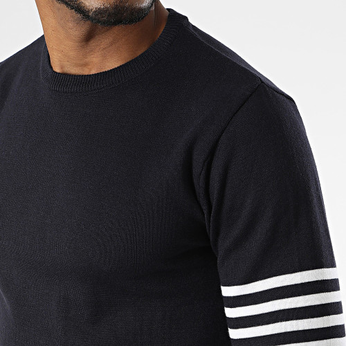 Pull AVP-163 Bleu Marine Blanc