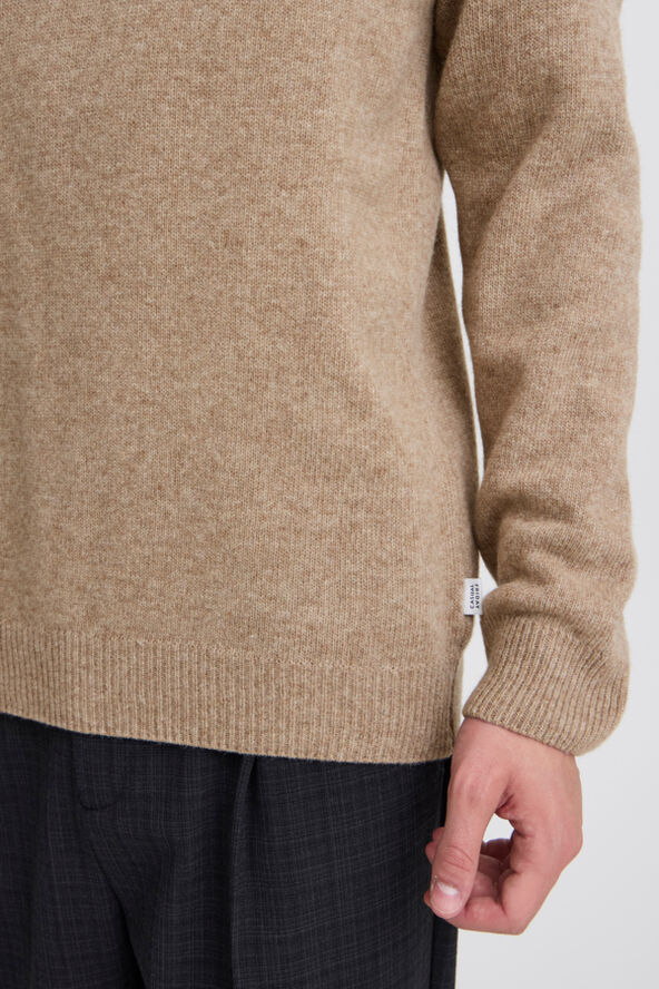 Casual Friday CFKARL roll neck bounty knit Silver mink melange