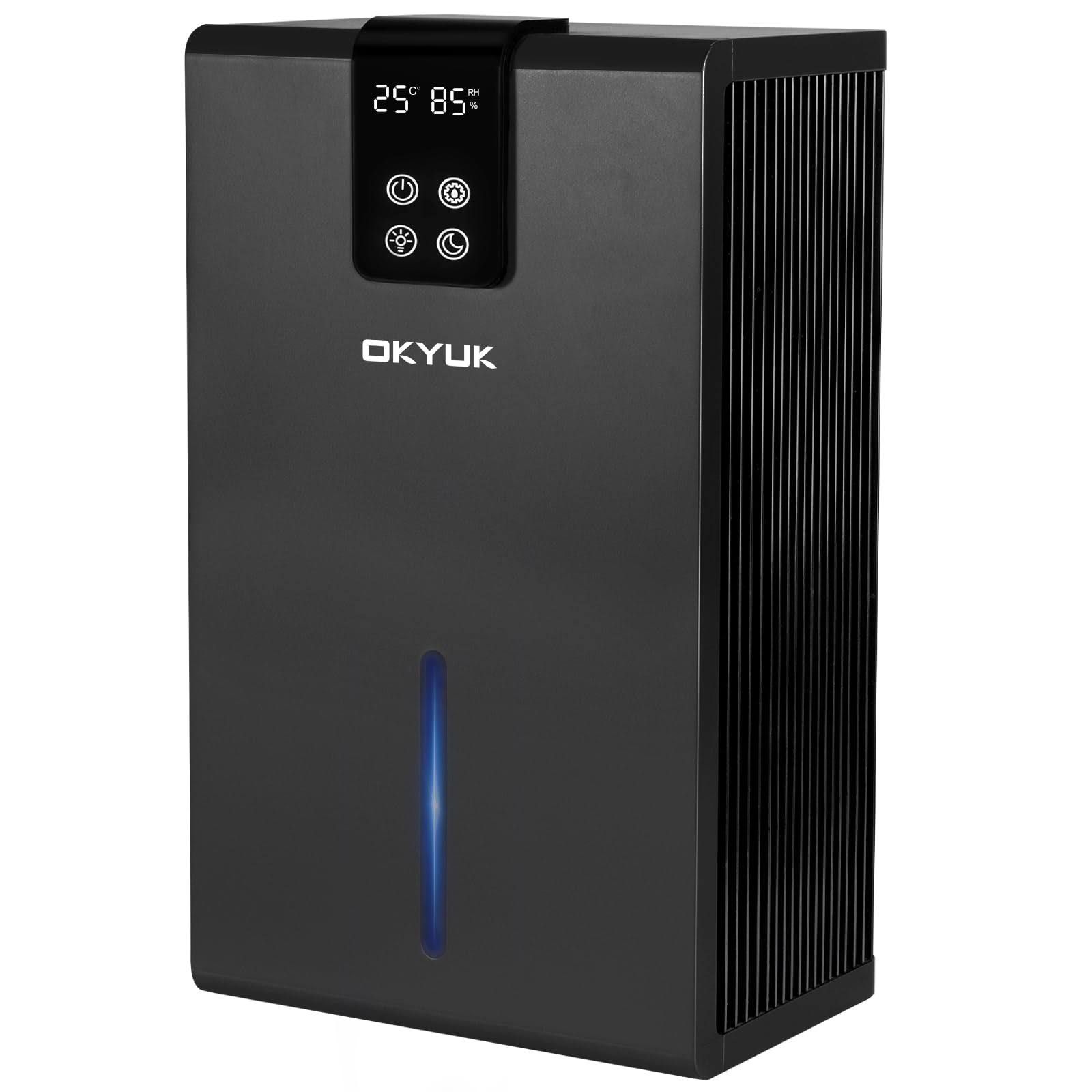 okyuk Luftentfeuchter Elektrisch 2700ml Luftentfeuchter für Zuhause mi