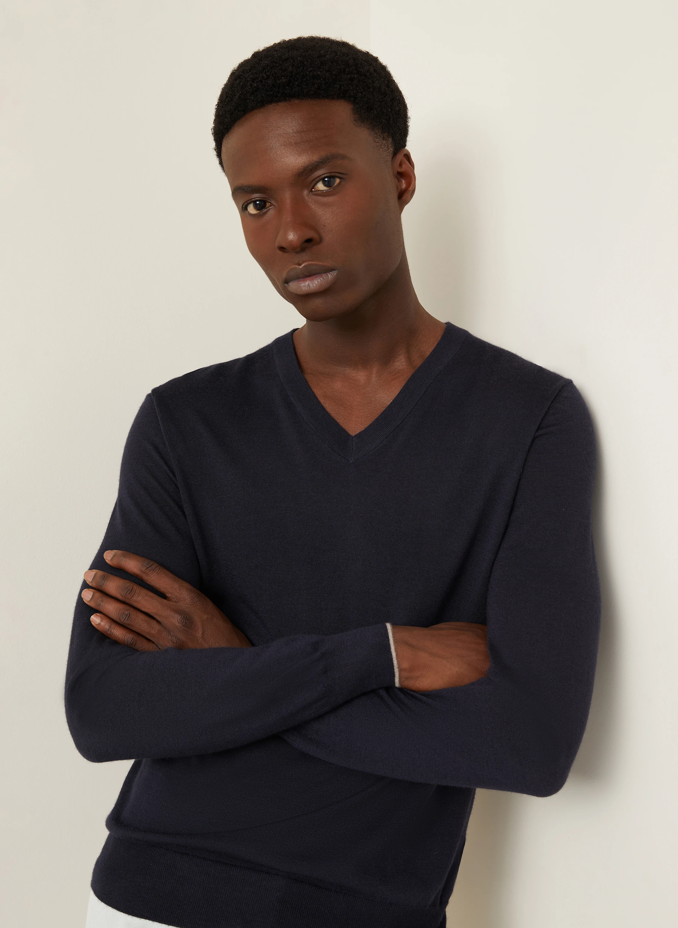 FIORONI Cashmere-Pullover mit Seide