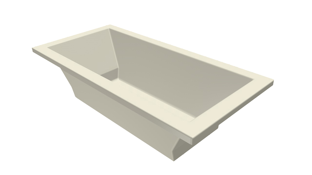Xenz Society ligbad 190x90x50cm pergamon