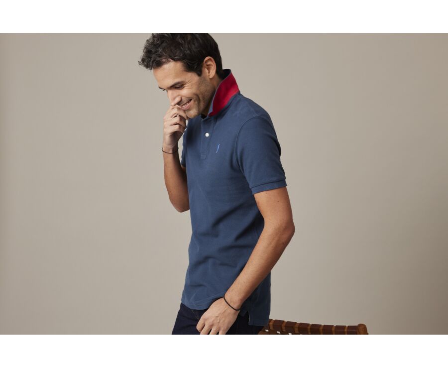 Polo Bleu Nordique homme - ANDY II