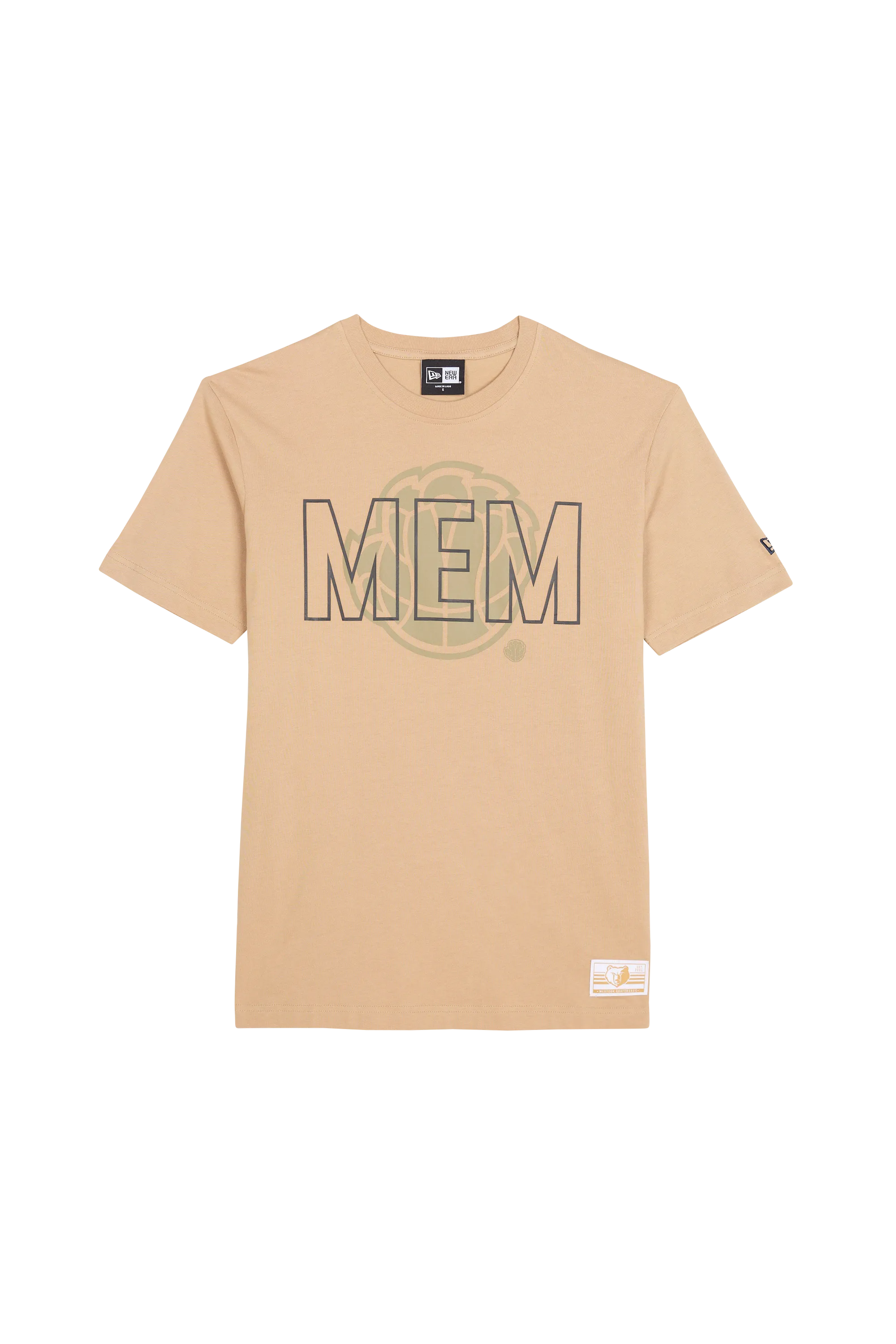NEW ERA T-shirt ECUS23 CE  BOSTON Beige
