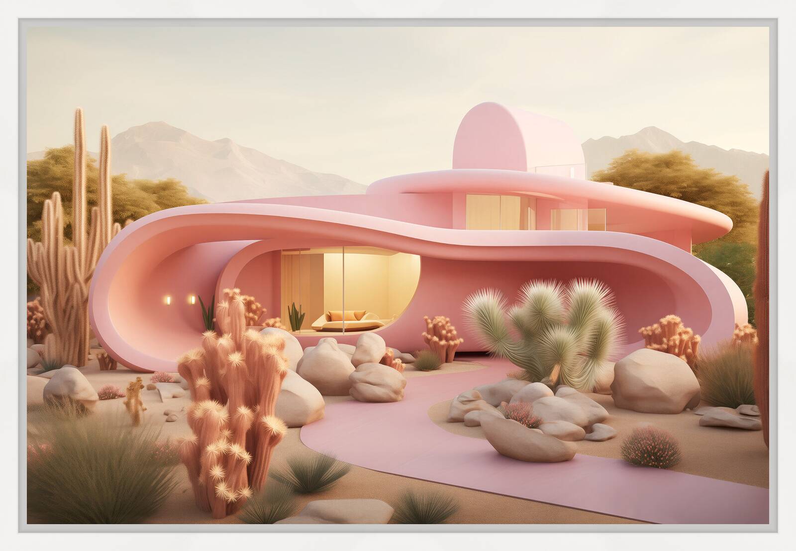 Desert Glow by Violeta Verve - Limited Edition. Edition of: 150. Signed.