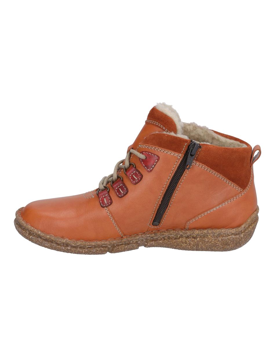 Stiefelette Neele 57, orange-kombi