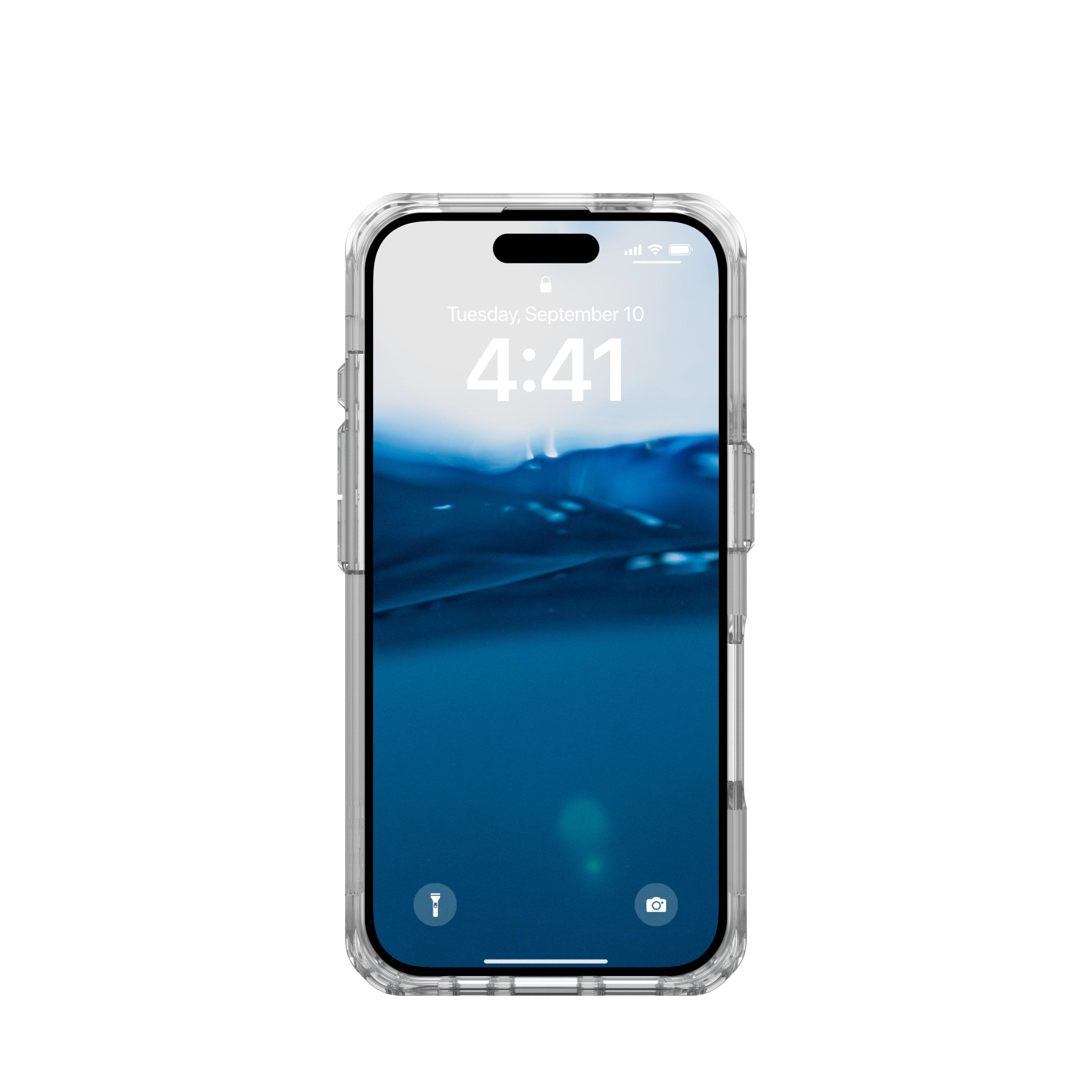 iPhone 16 Schutzhülle Plyo (114486114343) - Transparent (Ice)