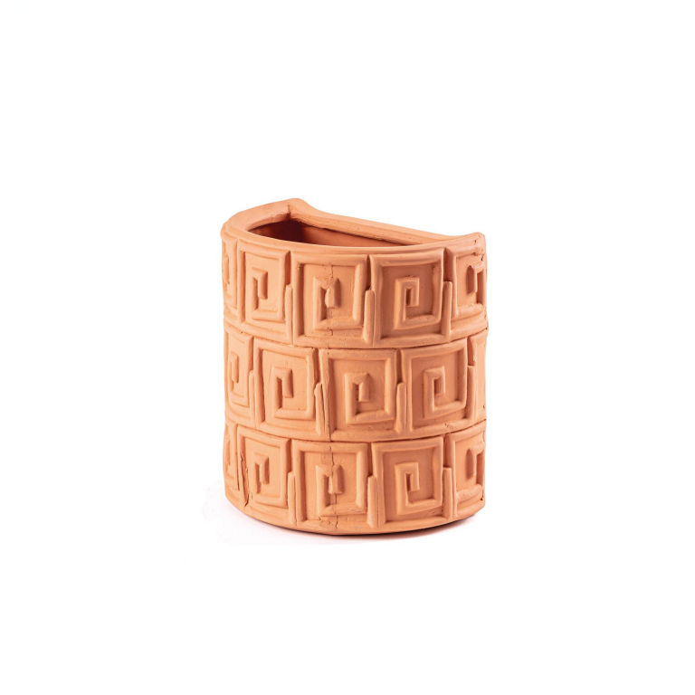 Seletti Magna Graecia bloempot wand Greche terracotta