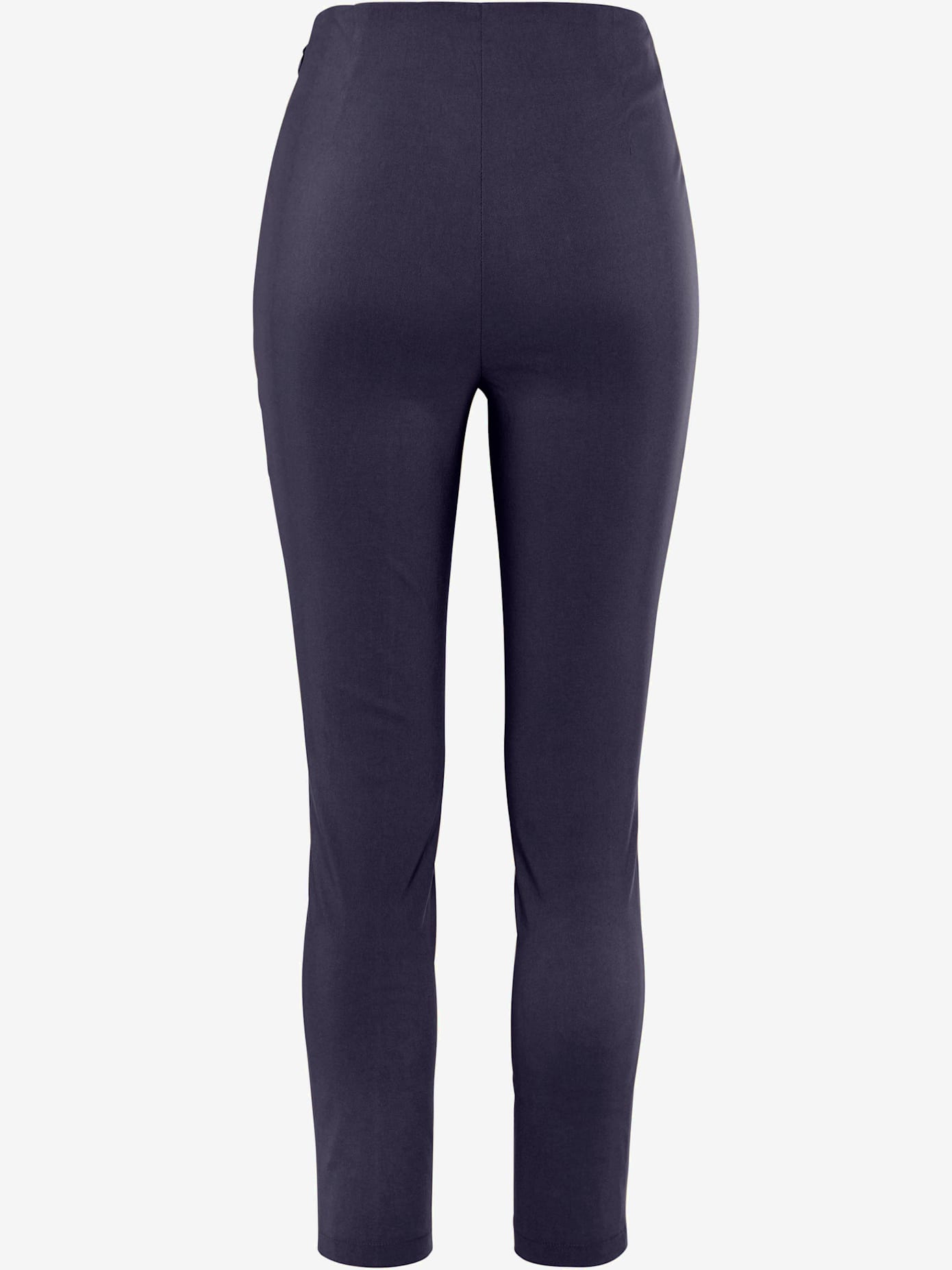 Pantalon extensible coutures décoratives sur la jambe devant